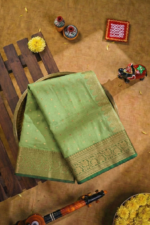 Original Banarasi Butti Silk Saree With zari Border - Image 14